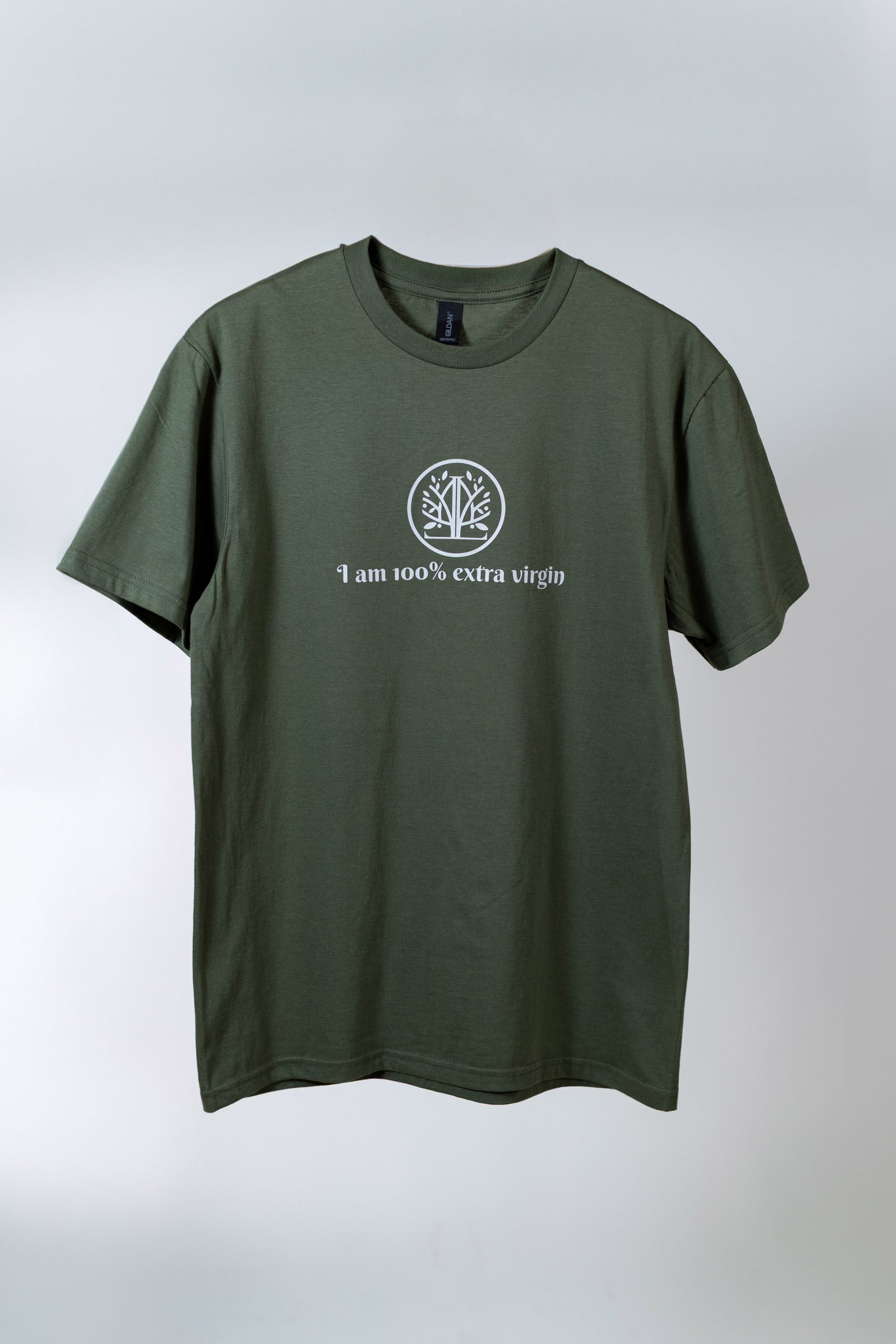 T-shirt "I'm 100% Extra Virgin" - Unisex design