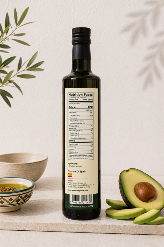 Levantine 100% Pure Avocado Oil