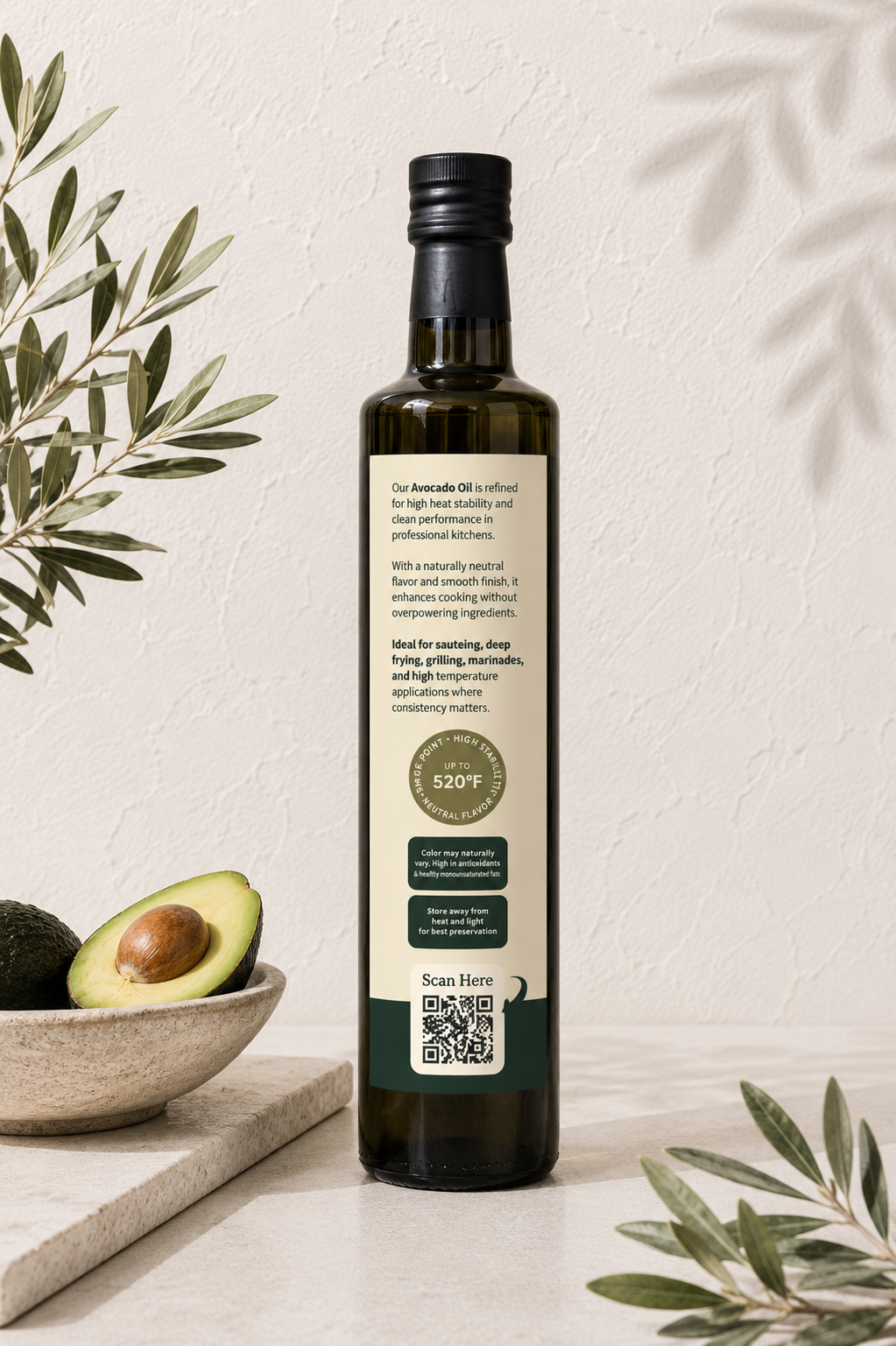 Levantine 100% Pure Avocado Oil