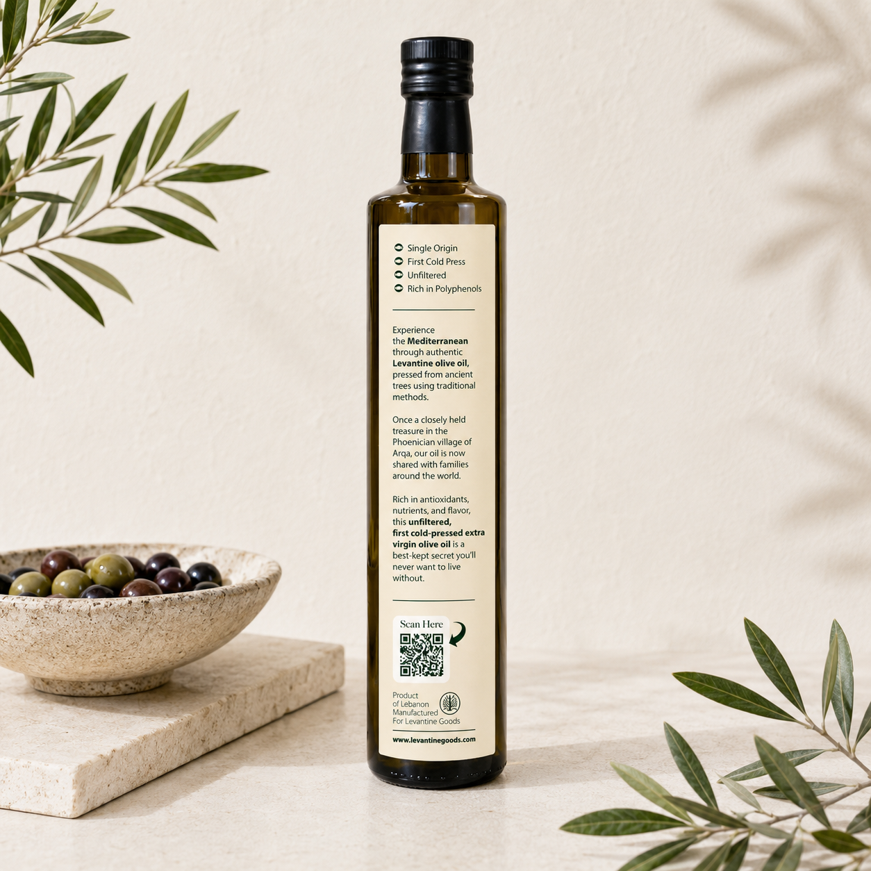 Levantine Premium Extra Virgin Olive Oil