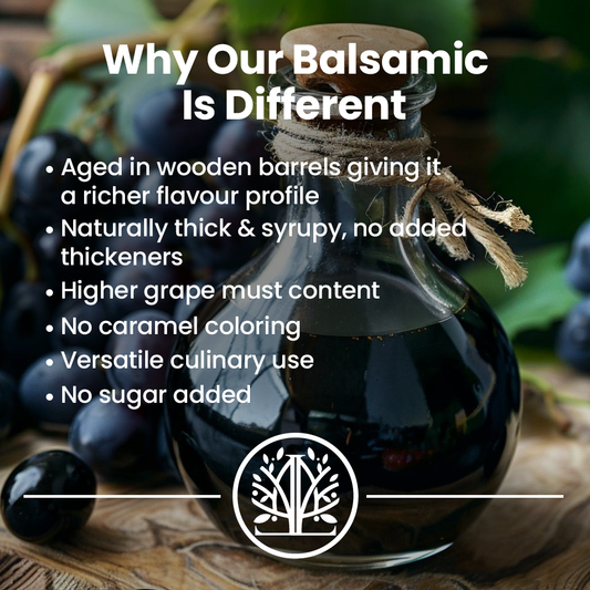 Balsamic vinegar uniqueness and quality message image