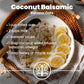 Coconut Balsamic Banana Oats recipe with ingredients