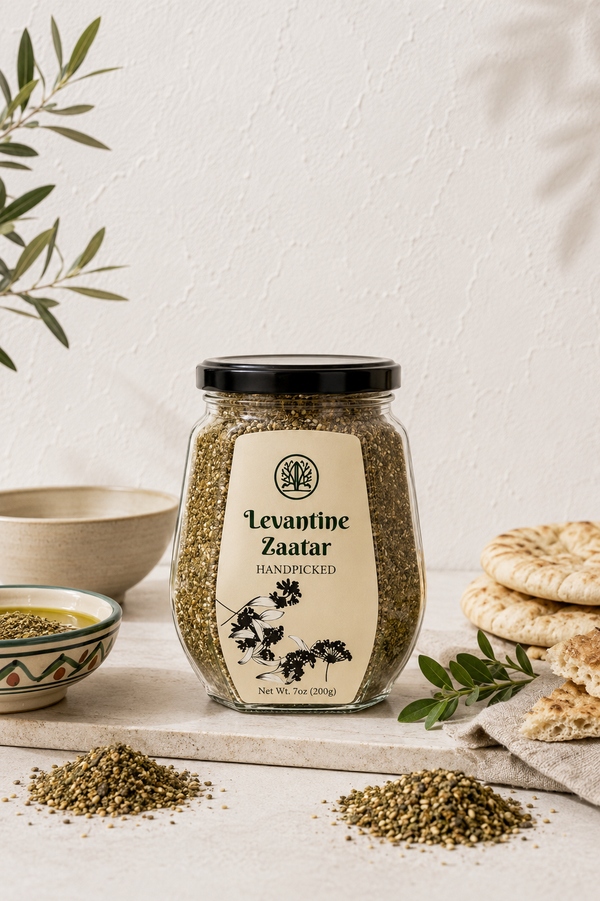 Jar of Levantine Handpicked Zaatar