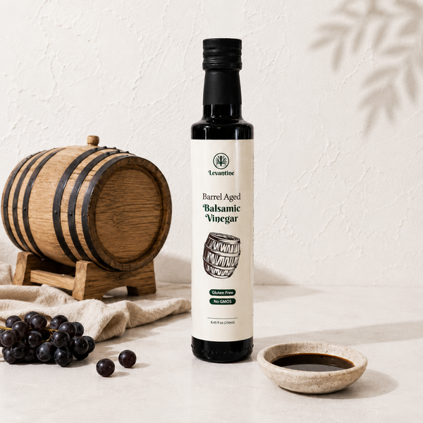 Bottle of Barrel Aged Balsamic Vinegar