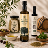 The Full Mediterranean Experience bundle of Levantine Olive Oil, Balsamic Vinegar, and Zaatar