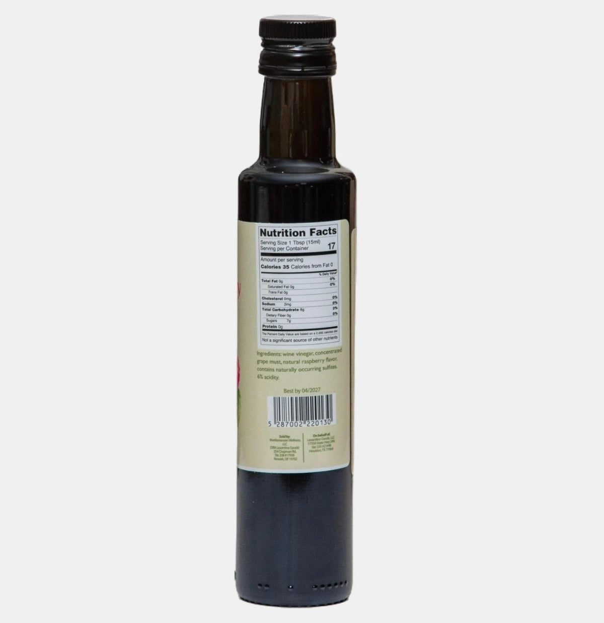 Levantine Raspberry Balsamic Vinegar